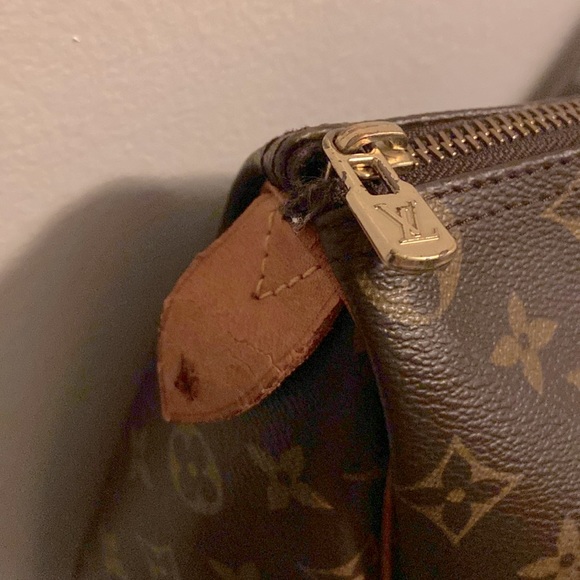 Louis Vuitton Sac Flanerie 50 Travel Duffle Bag Leather Monogram XL - Picture 5 of 10